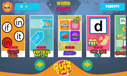 Kids Learning Word Games prem  screenshot 1