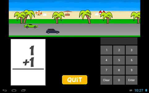 Racing Addition Kids Math Lite 1.0.8 screenshot 1