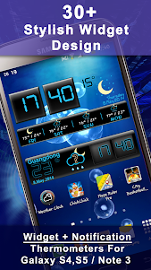 Weather Rise Clock 30+ Widgets 4.3.2.GMS screenshot 1