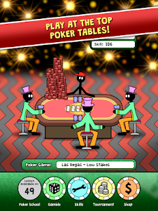 Stickman Poker Tycoon  screenshot 2