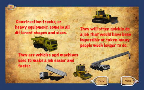Construction Trucks Popup Book 1.1 screenshot 6