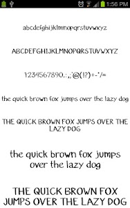 Fonts for Galaxy FlipFont Free  screenshot 1