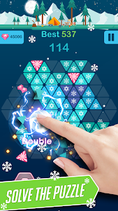 Triangle - Block Puzzle Game 1.8 screenshot 1