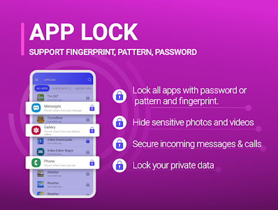 Applock - Fingerprint, passwds 2.0.04_44_20230525 screenshot 1