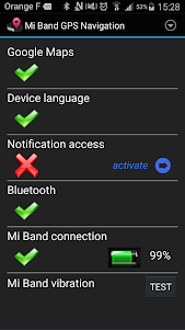 GPS Nav for Mi Band 2.2 screenshot 3
