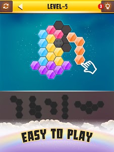 Hexa Puzzle Jigsaw Game 4.9 screenshot 6
