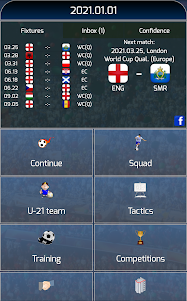 True Football National Manager 1.7.1 screenshot 1