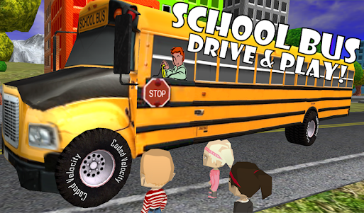 School Bus Play Kids Toddlers 1.0 screenshot 1