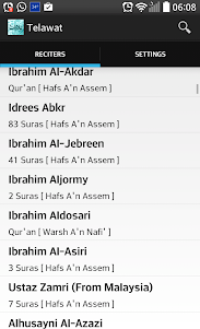 Telawat Quran 2.7 screenshot 1