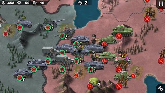 World Conqueror 4-WW2 Strategy 1.9.2 screenshot 1