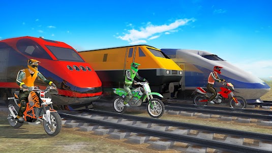 Bike vs. Train – Top Speed Tra  screenshot 9