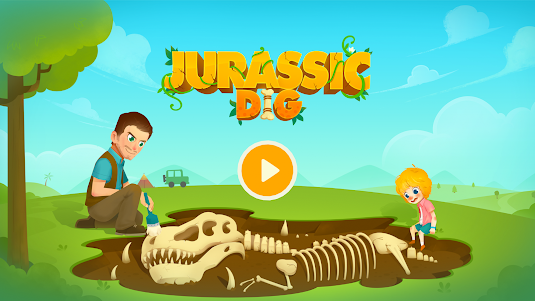 Jurassic Dig - Games for kids 1.2.5 screenshot 1