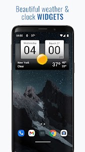 Digital Clock & World Weather 6.31.5 screenshot 1