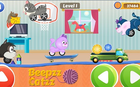 Kids Car Racing game - Beepzz Cats 🐱 3.0.2 screenshot 13