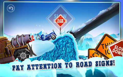 Ice Road Truck Driving Race  screenshot 12