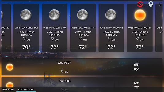 Weather forecast clock widget 2.0.5w screenshot 21