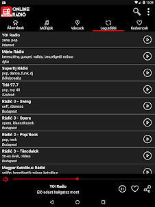 Rádió Online Rádiók Hallgatása 1.4.0 screenshot 23