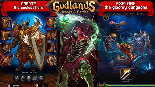 Godlands RPG - Fight for Thron 1.30.52 screenshot 22