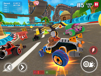 Starlit On Wheels: Super Kart 3.7 screenshot 17