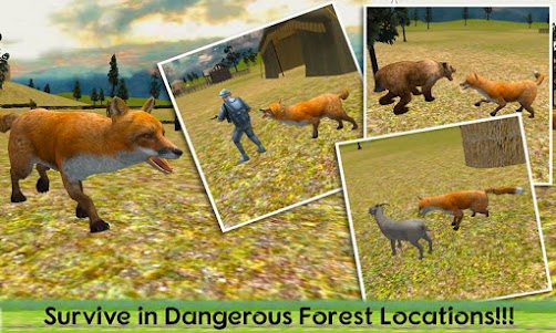 Wild Hungry Fox Attack Sim 3D 1.0.1 screenshot 3