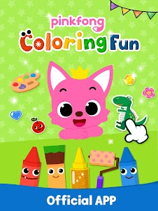 Pinkfong Coloring Fun for kids 37.05 screenshot 8