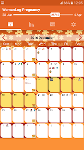 WomanLog Pregnancy Calendar 3.9.15 screenshot 1