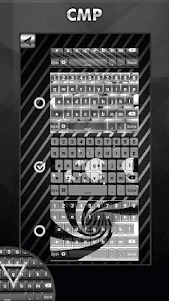 Black and White Keyboard 2.7 screenshot 5