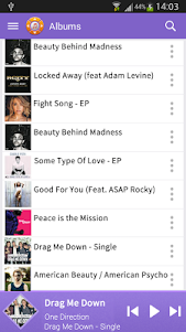 Remote Control Music of iTunes 1.1 screenshot 2