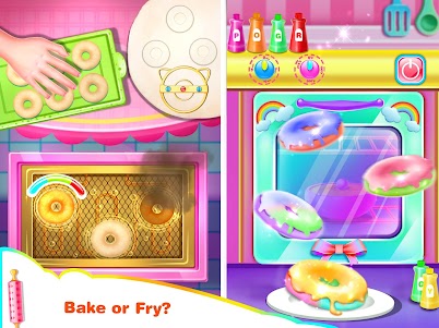 Unicorn Donut Maker – Girls Doughnut Game  screenshot 5