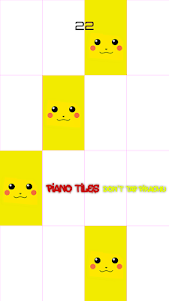 Piano tiles-don't tap pikachu 1.5 screenshot 1