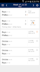 Baseball Schedule for Rays 7.0.1 screenshot 17
