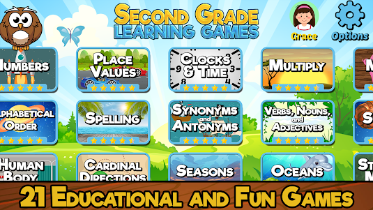Second Grade Learning Games SE 6.4 screenshot 6