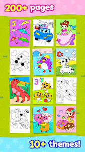 Pinkfong Coloring Fun for kids 37.05 screenshot 6