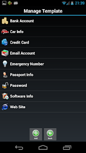 Password Safe Lite 1.9.5 screenshot 5