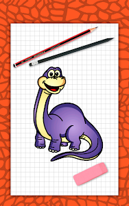 How to draw cute dinosaurs ste 3.2 screenshot 17