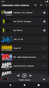 Indonesian radio stations 1.1.0 screenshot 5