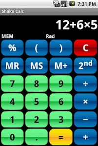 Shake Calc - Calculator 2.5 screenshot 3
