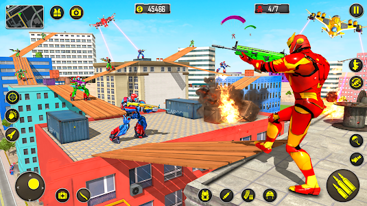 FPS robot shooting gun games 2.1 screenshot 9