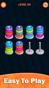 Stacolor: 3D Color Hoop Sort 1.511 screenshot 20