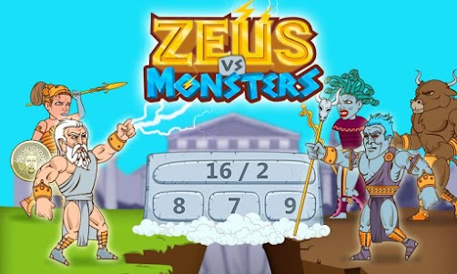 Math Games - Zeus vs. Monsters 1.22 screenshot 1
