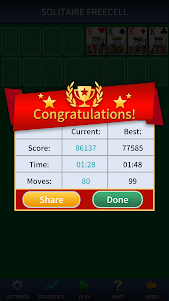 FreeCell Solitaire Classic 1.8.1 screenshot 2