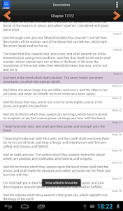 Bible King James Version 4.7.5b screenshot 10
