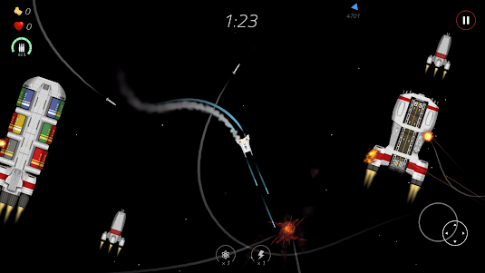 2 Minutes in Space: Missiles! 2.1.0 screenshot 1