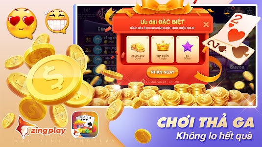Poker VN ZingPlay ( Mậu Binh) 6.4.6 screenshot 3