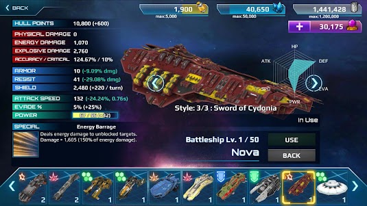 Star Battleships 1.0.0.210 screenshot 13