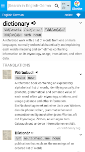 Multilang Dictionary Glosbe 1.2.4 screenshot 1