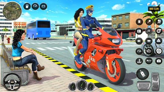 Superhero Bike Taxi: Bike Game 2.3 screenshot 21
