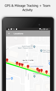 GPS Time & Mileage Tracking 2.06 screenshot 6