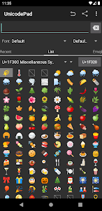 Unicode Pad  screenshot 2