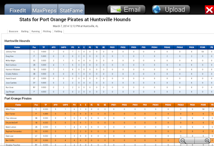 Baseball ScoreBook 1.12 screenshot 22